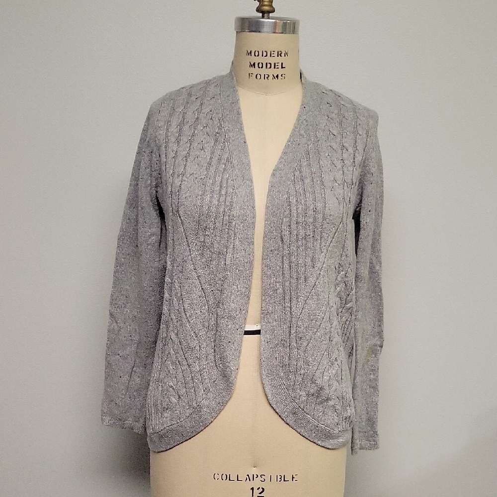 Talbots Light Gray Women's Cardigan